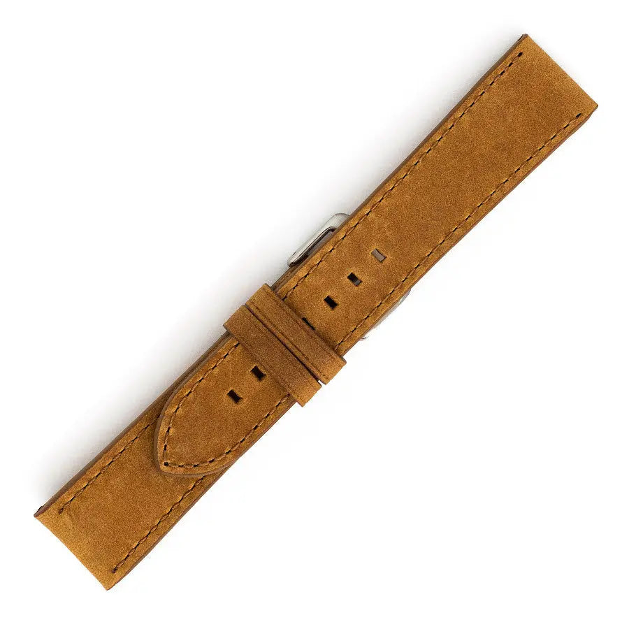 Λουρί 0486LBR Light Brown Leather Strap