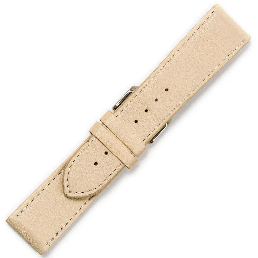 Λουρί 0488BG Beige Leather Strap