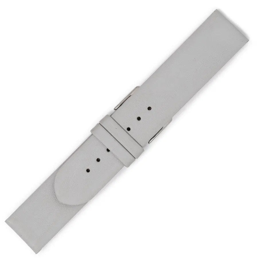 Λουρί 0508GREY Grey Leather Strap