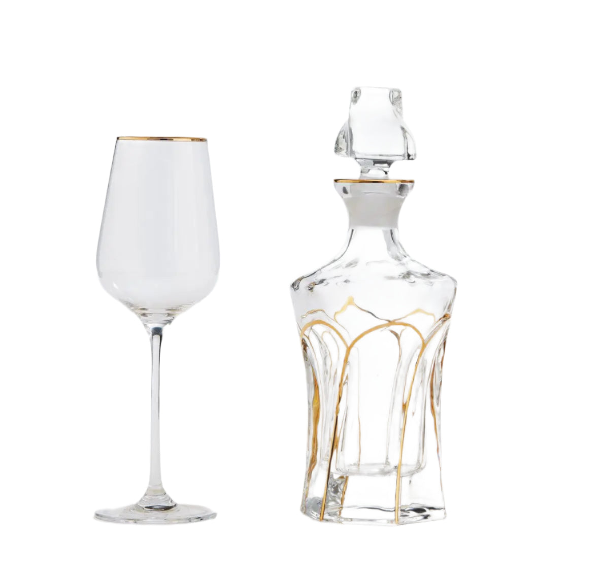 Wedding Set M-0120 Glass Pitcher with Glass