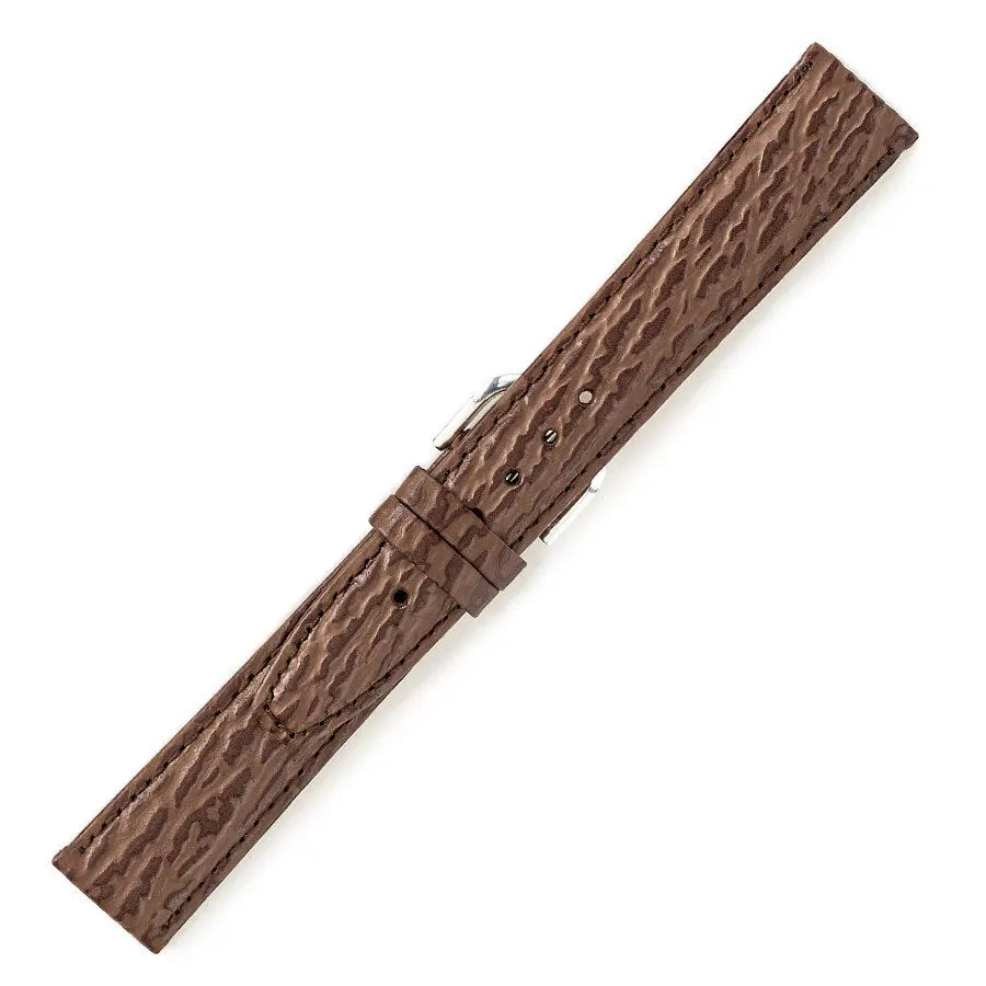 Λουρί 079BR Brown Leather Strap
