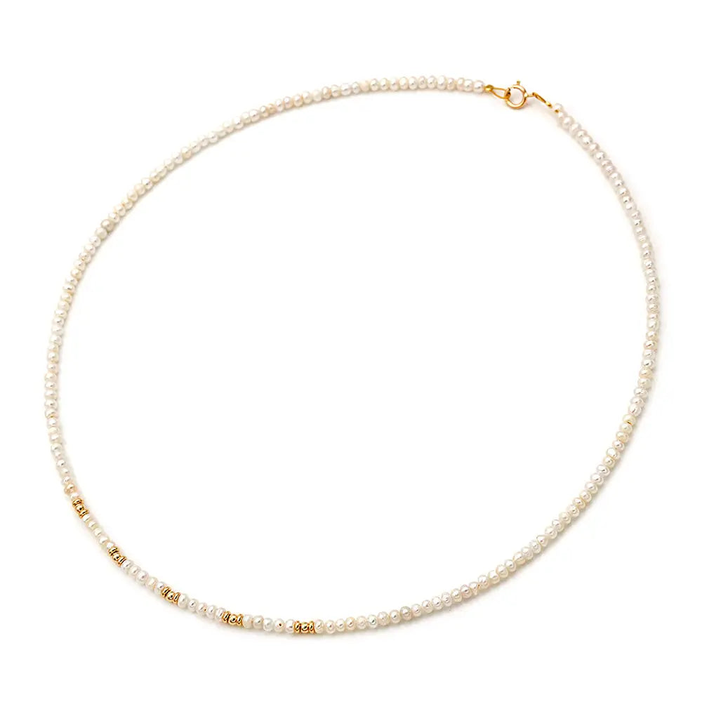 Pearl Necklace 110235 Fresh Water Pearl 4.0-4.5mm 14ct