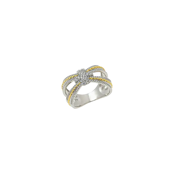 Breeze 113010.1 Gold Plated Silver Ring