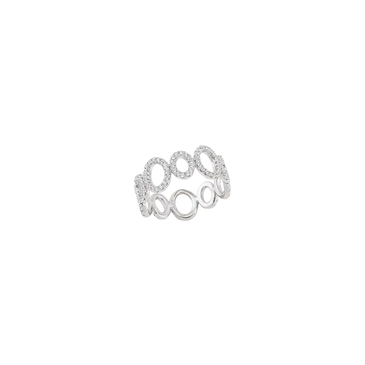 Breeze 111004.4 Series Ring In Platinum Plated Silver