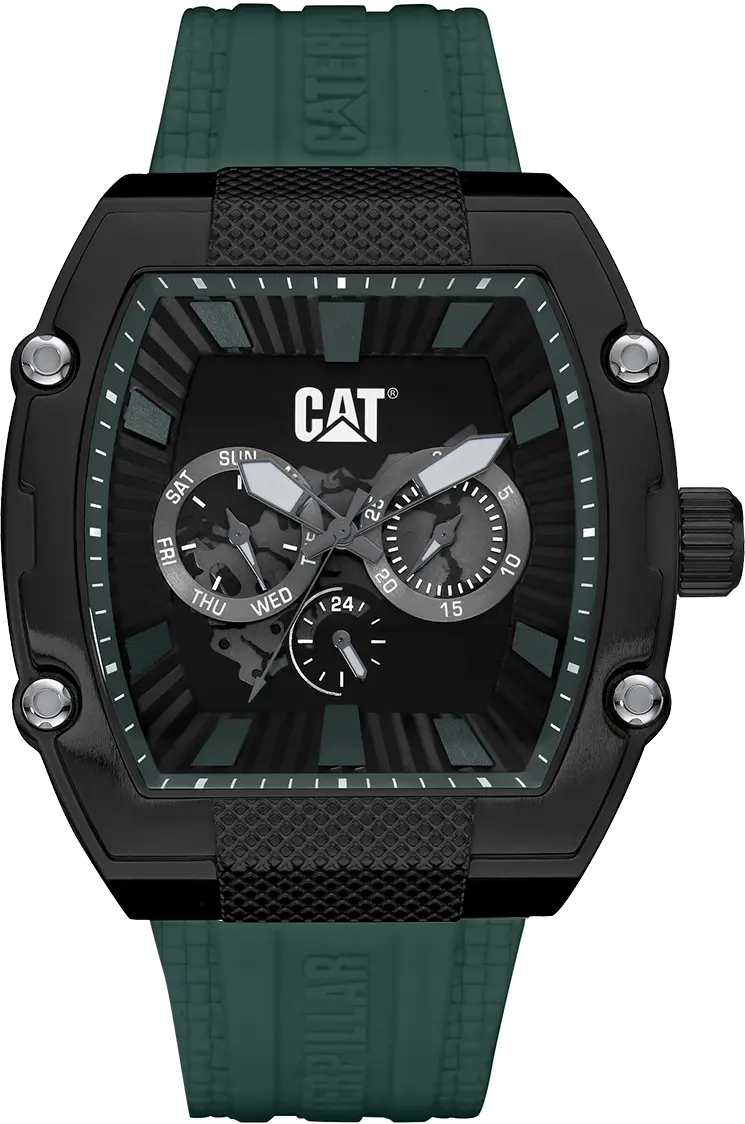 CATERPILLAR 1316923123 Barrel Green Rubber Strap