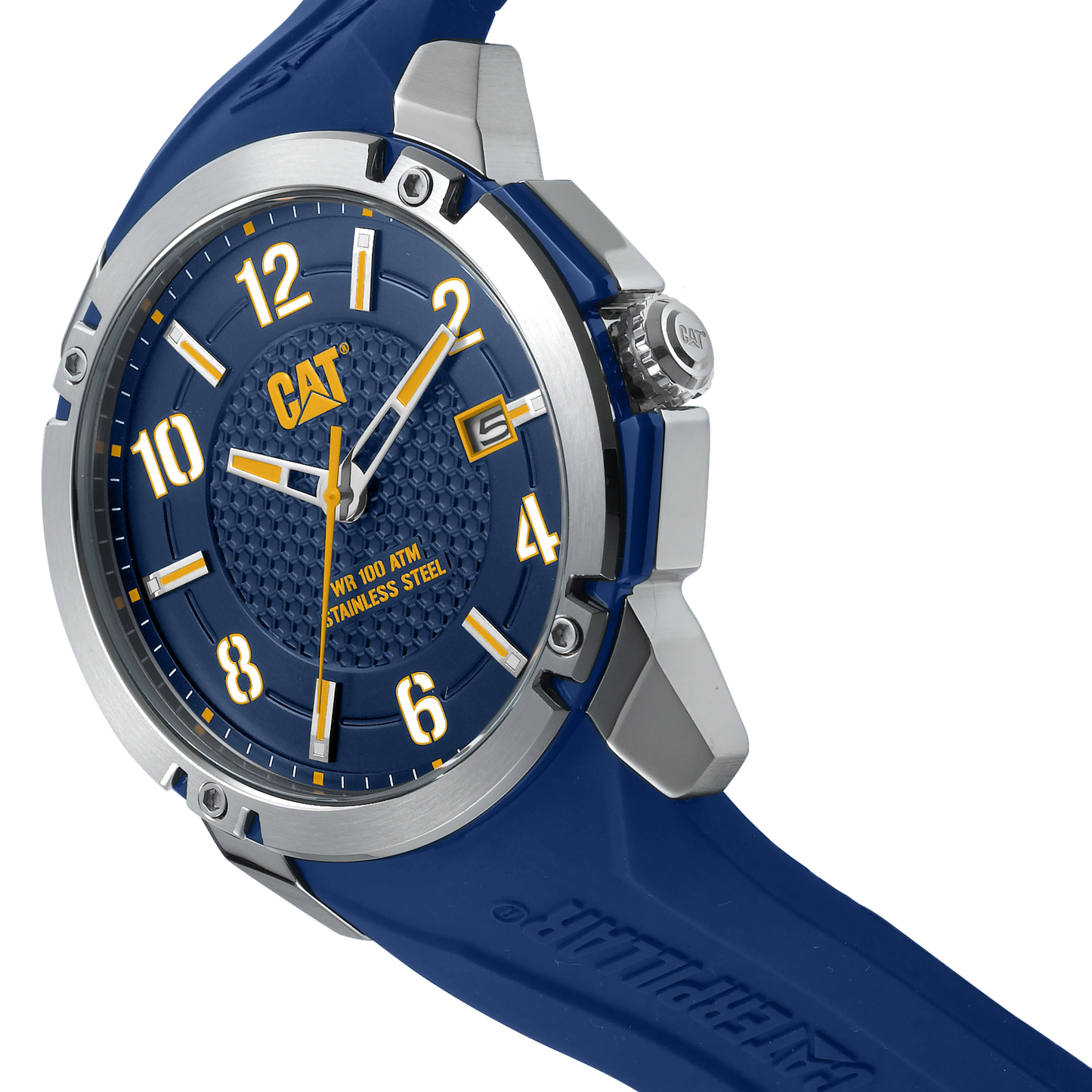 CATERPILLAR ΑΧ14126632 Elite 2025 Blue Silicon Strap