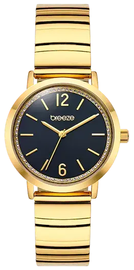 BREEZE 212571.2 Halo Gold Stainless Steel Bracelet Breeze