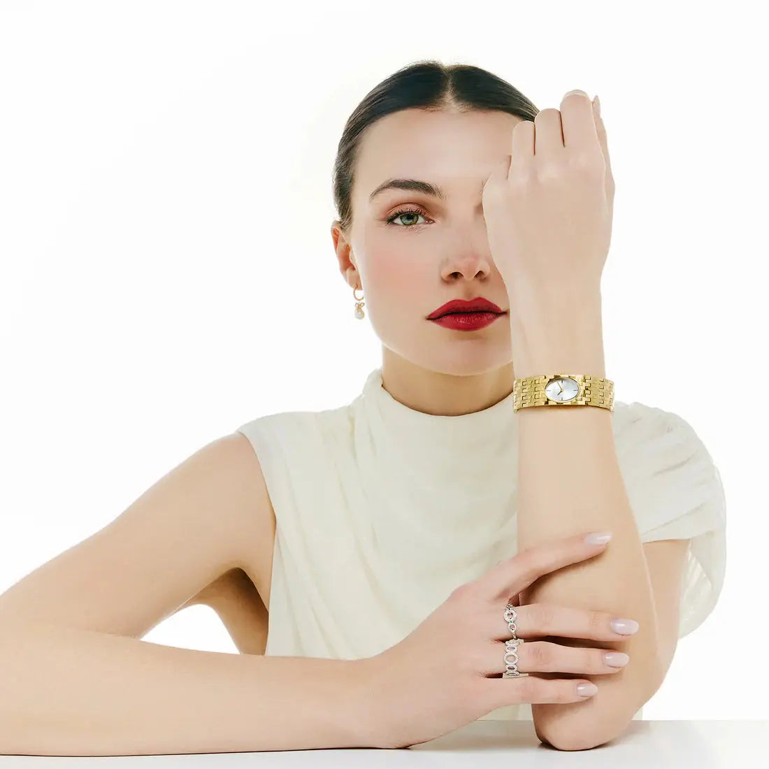 BREEZE 212621.2 Dynamis Gold Stainless Steel Bracelet