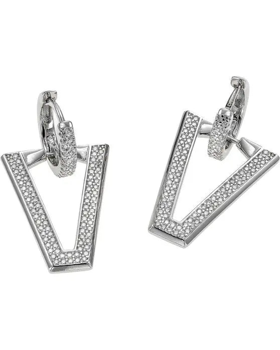 Breeze 213014.1 Gold Plated Silver Heart Earrings