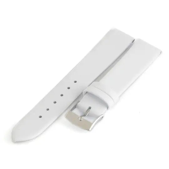 Λουρί 301.22 White Leather Strap N18