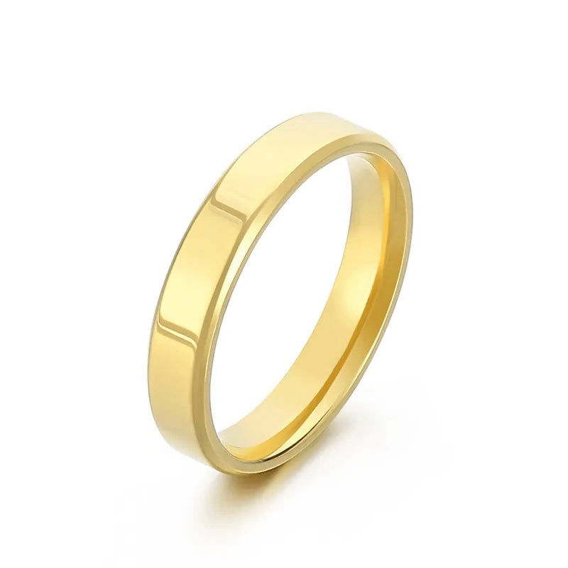 Wedding Ring 48433-54 Classic Stainless Steel 4.5mm