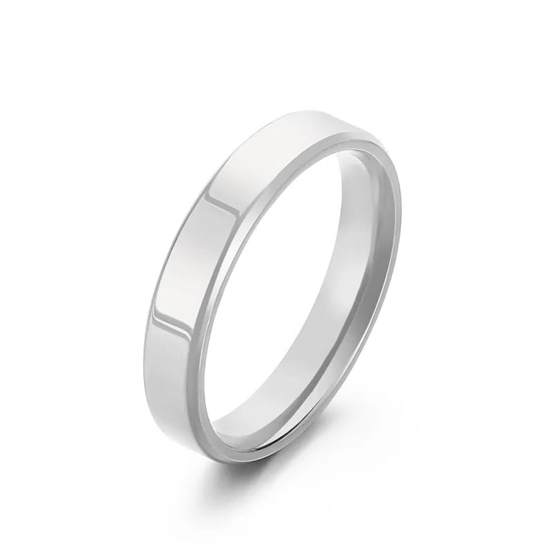 Wedding Ring 48433-54 Classic Stainless Steel 4.5mm