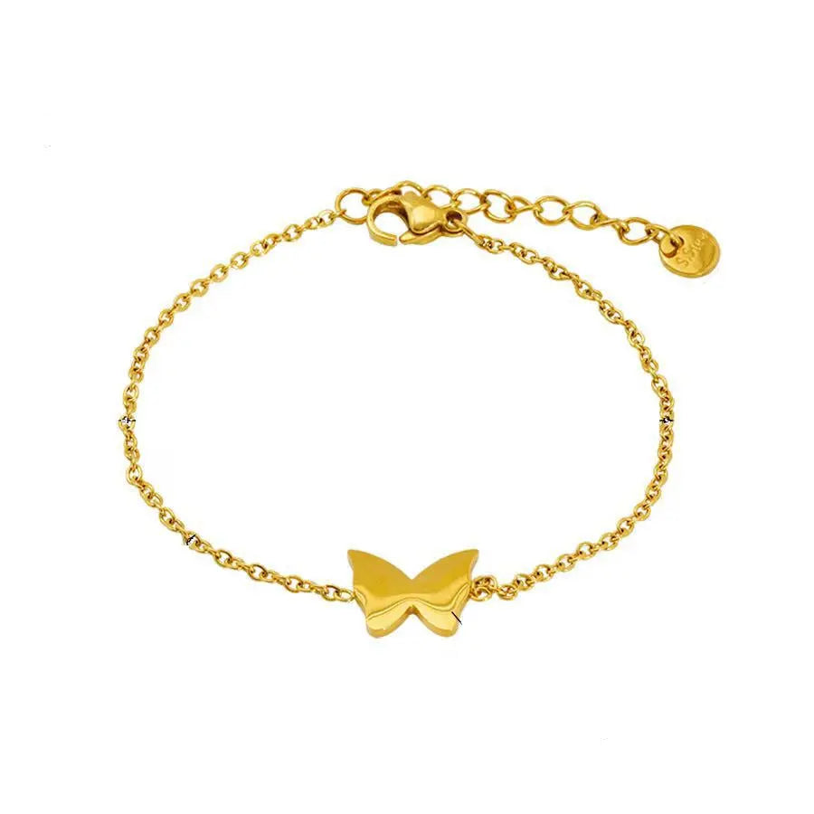 N00965W Riviera Stainless Steel Bracelet with Zirconia