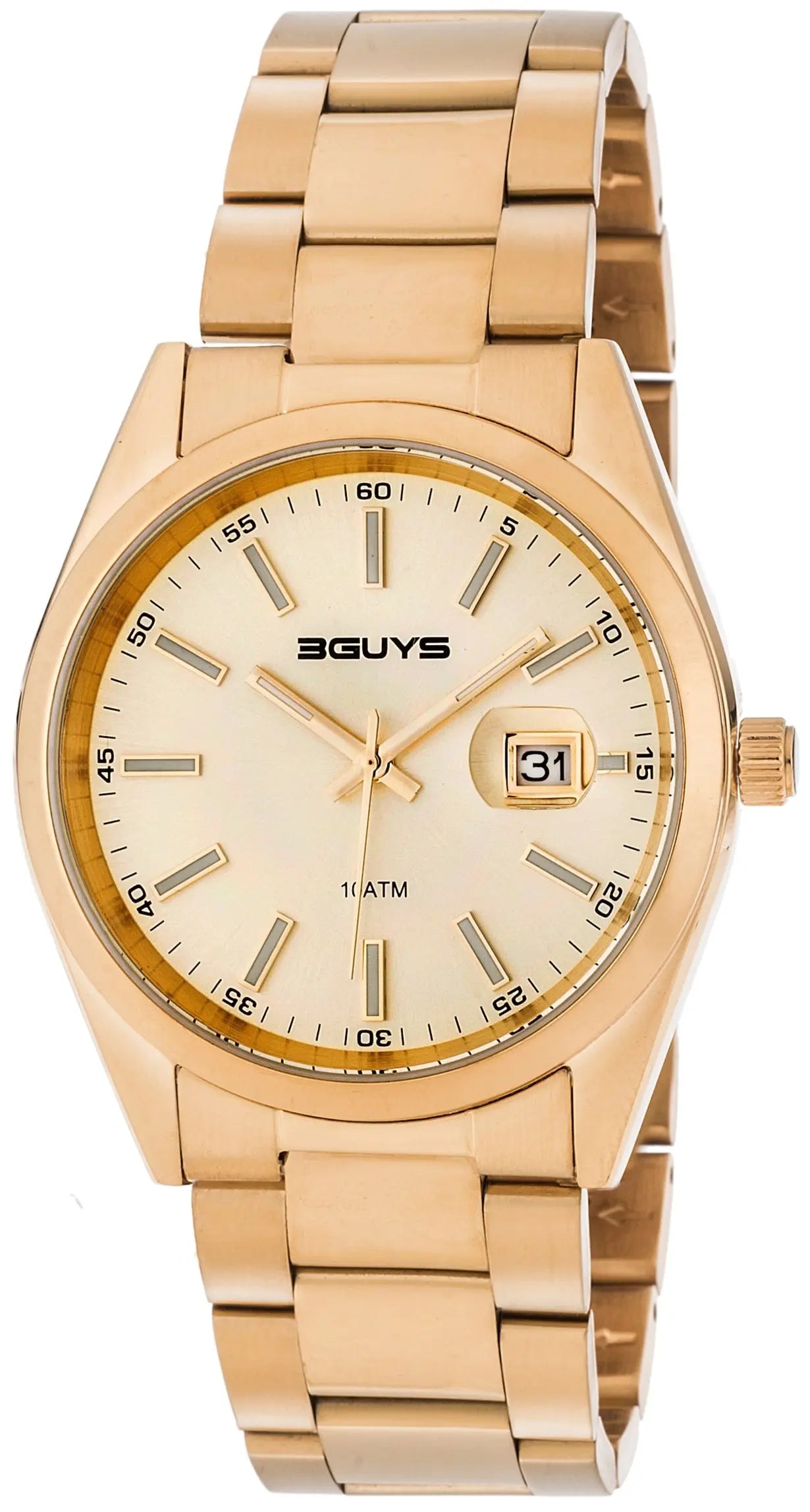 3GUYS 3G15006 Gold Stainless Steel Bracelet