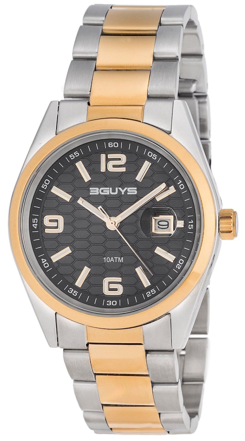3GUYS 3G20303 Two Tone Stainless Steel Bracelet