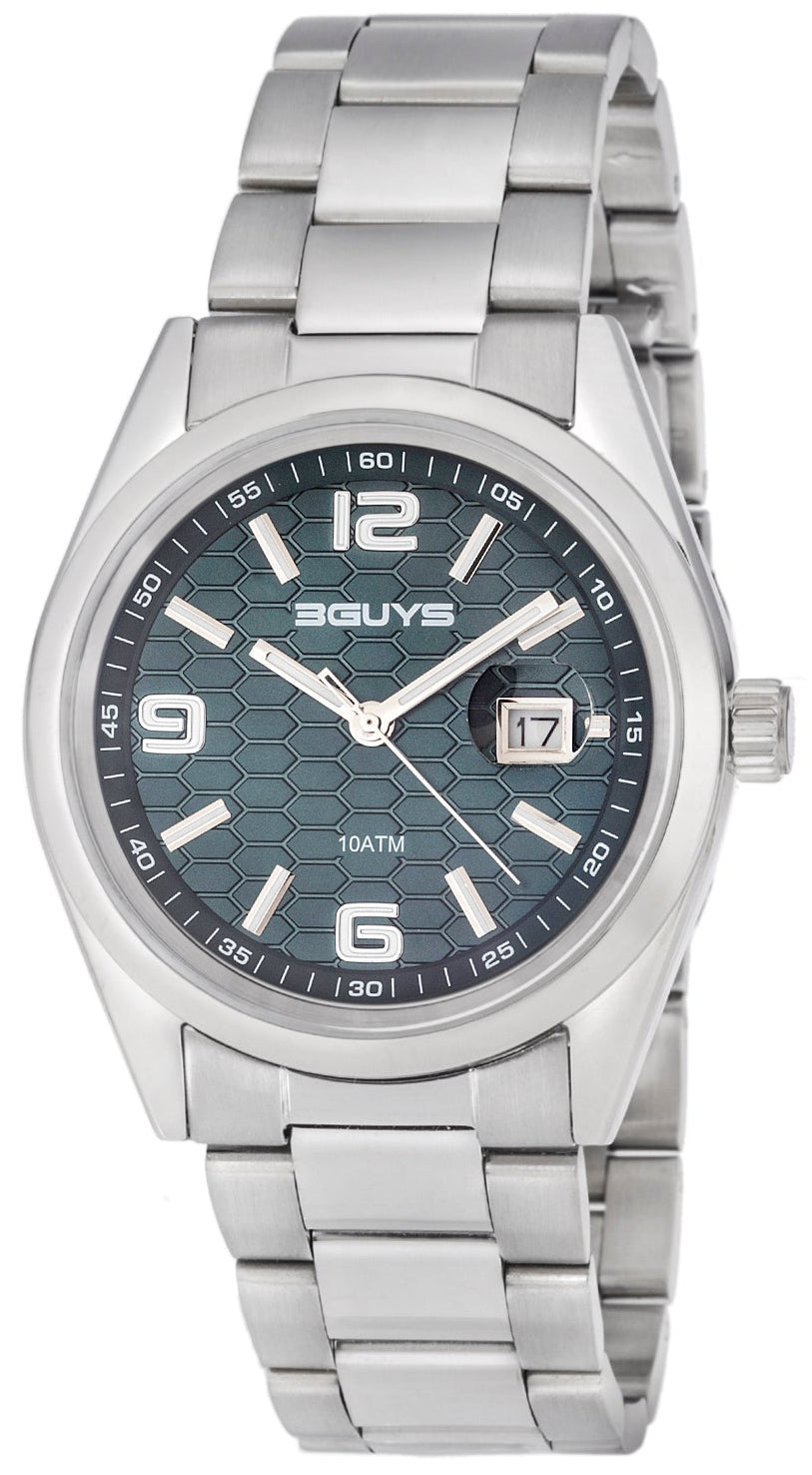 3GUYS 3G20304 Silver Stainless Steel Bracelet