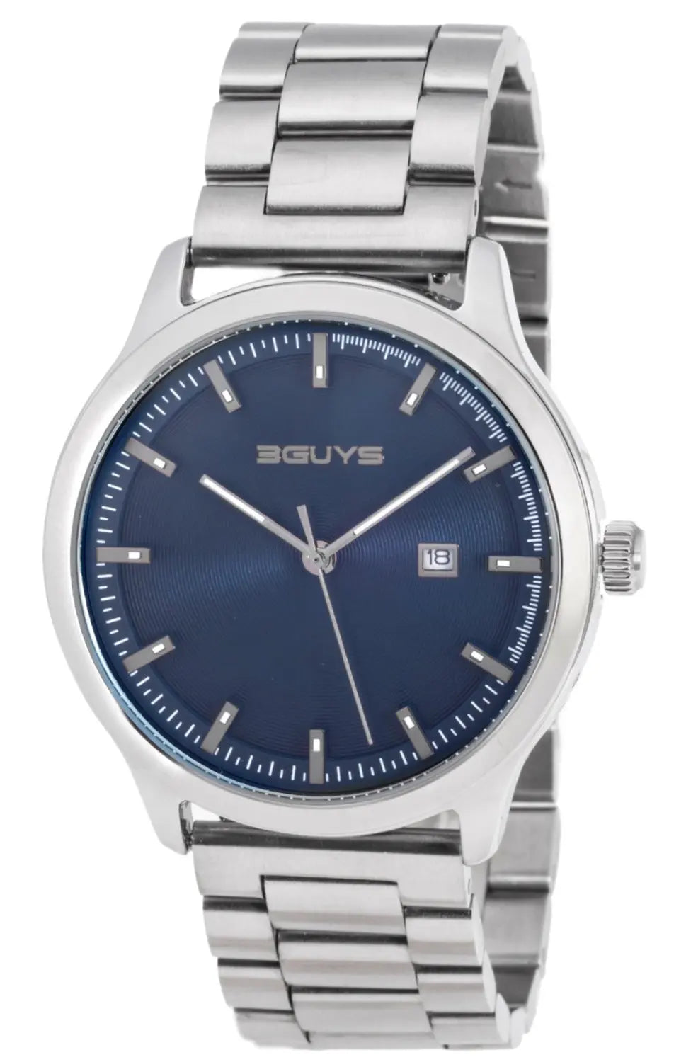 3GUYS 3G93022 Silver Stainless Steel Bracelet