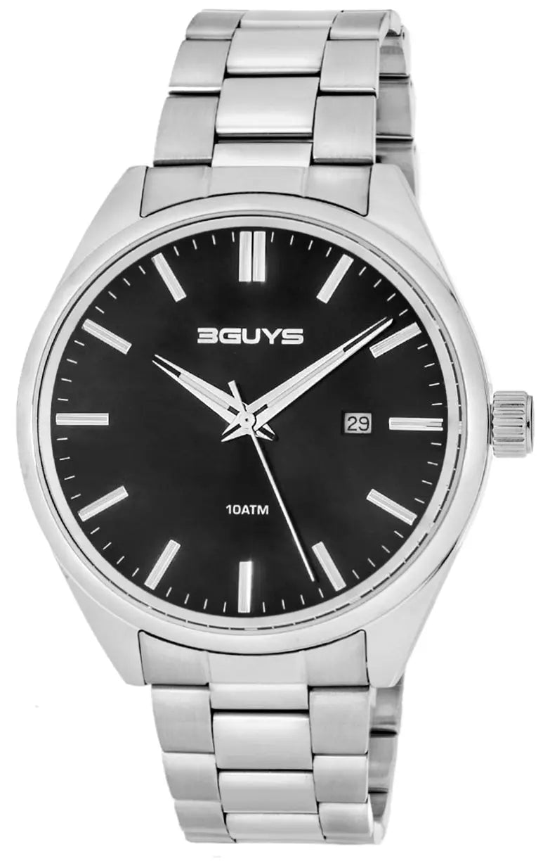 3GUYS 3G96001 Silver Stainless Steel Bracelet