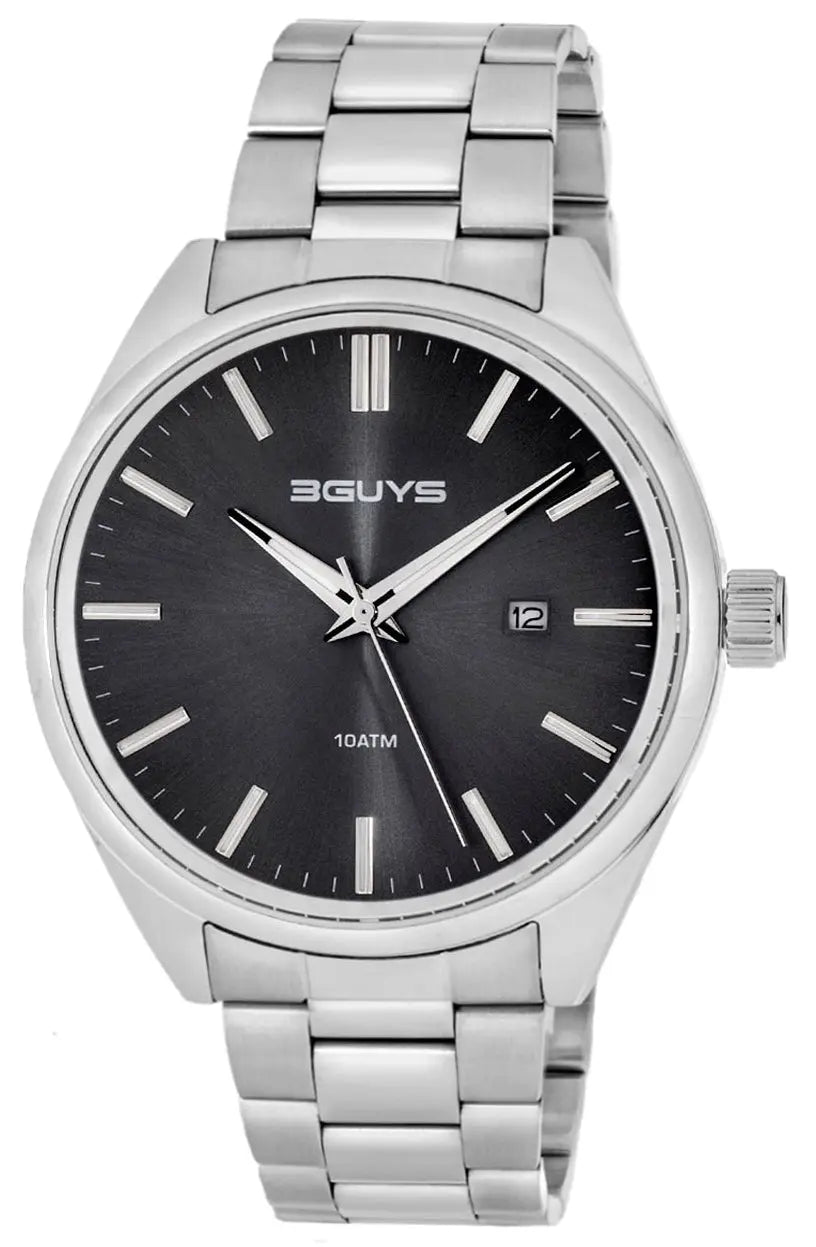 3GUYS 3G96003 Silver Stainless Steel Bracelet