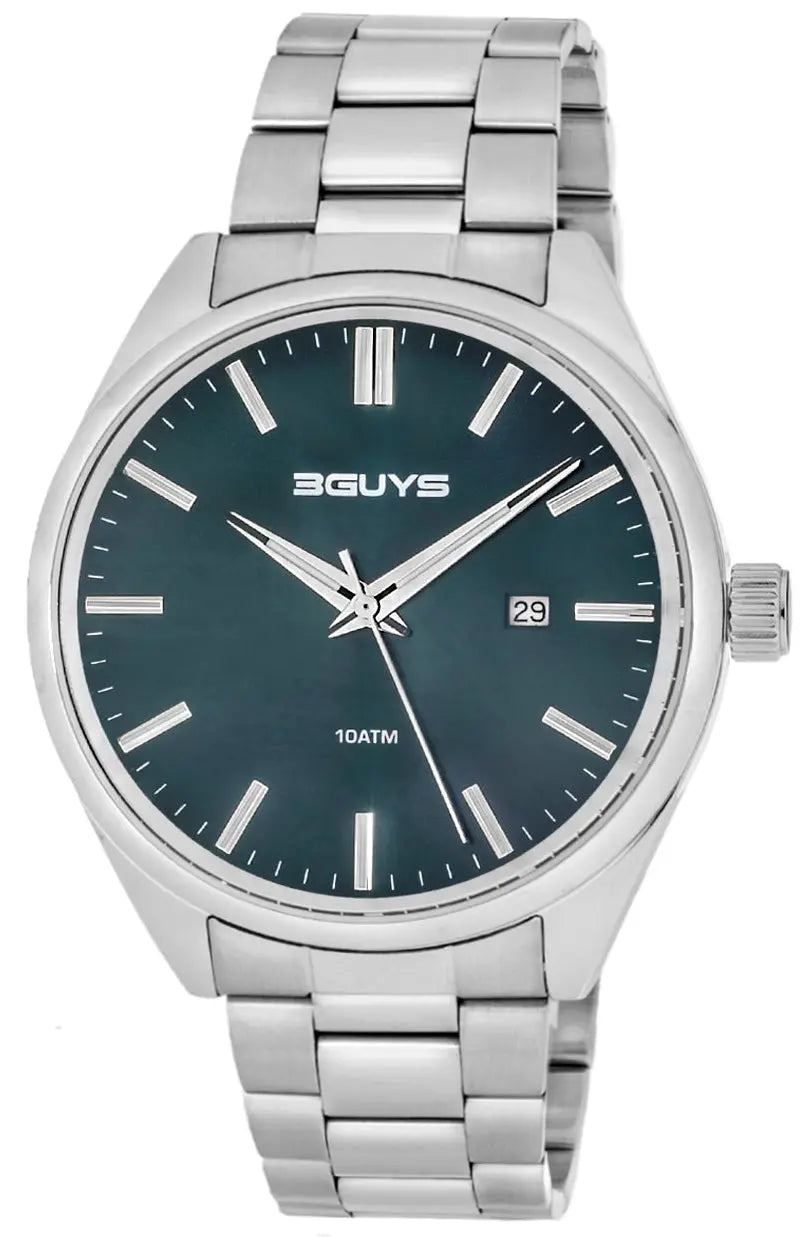 3GUYS 3G96005 Silver Stainless Steel Bracelet