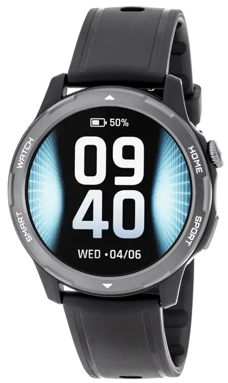 3GUYS 3GW1451 Smartwatch Black Rubber Strap