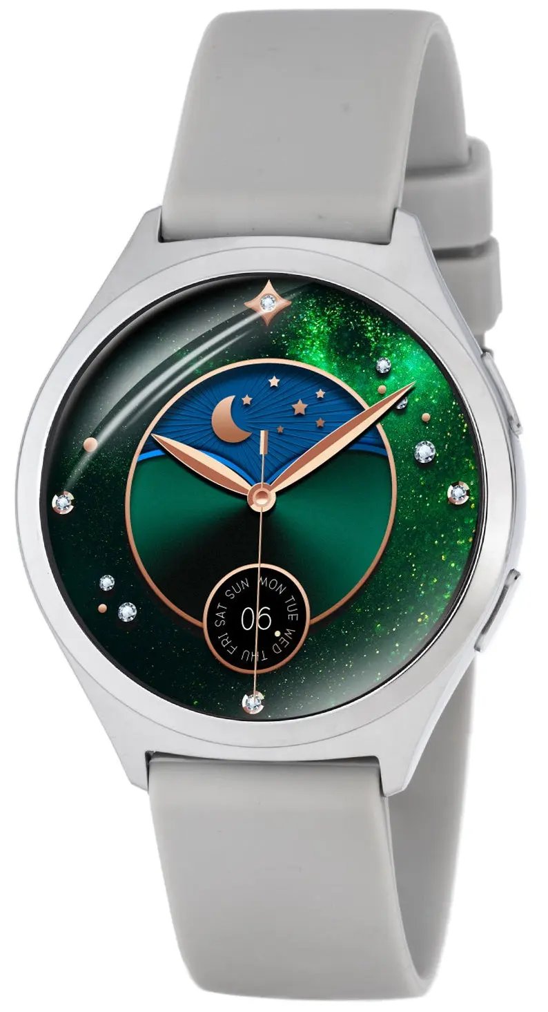 3GUYS 3GW2354 Smartwatch Grey Silicon Strap