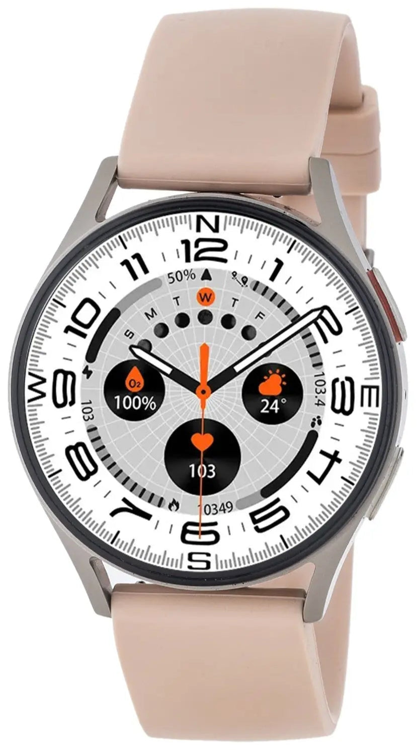 3GUYS 3GW7322 Smartwatch Beige Silicon Strap