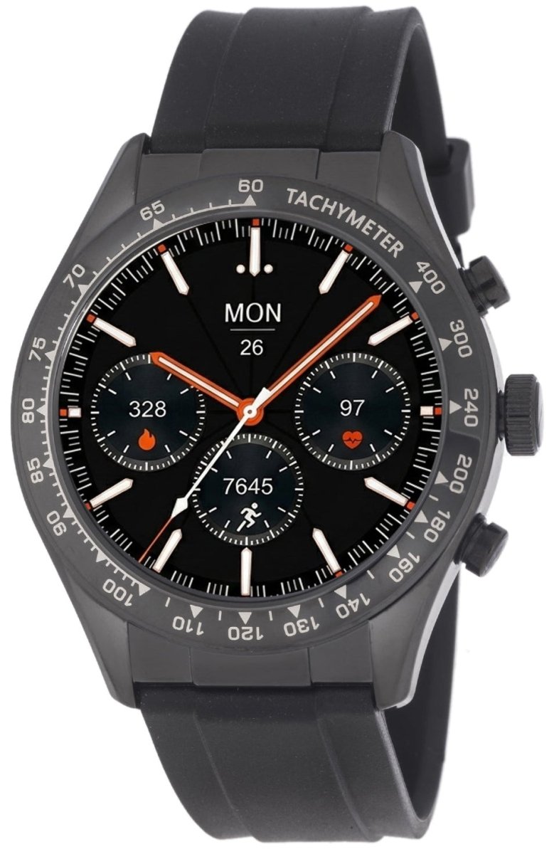 3GUYS 3GW9501 Smartwatch Black Silicon Strap - Κοσμηματοπωλείο Goldy