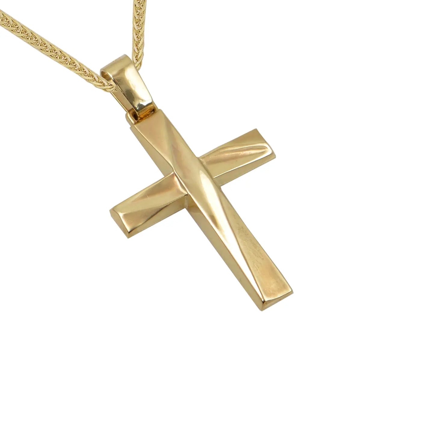 Baptismal Cross STA400 Gold K14
