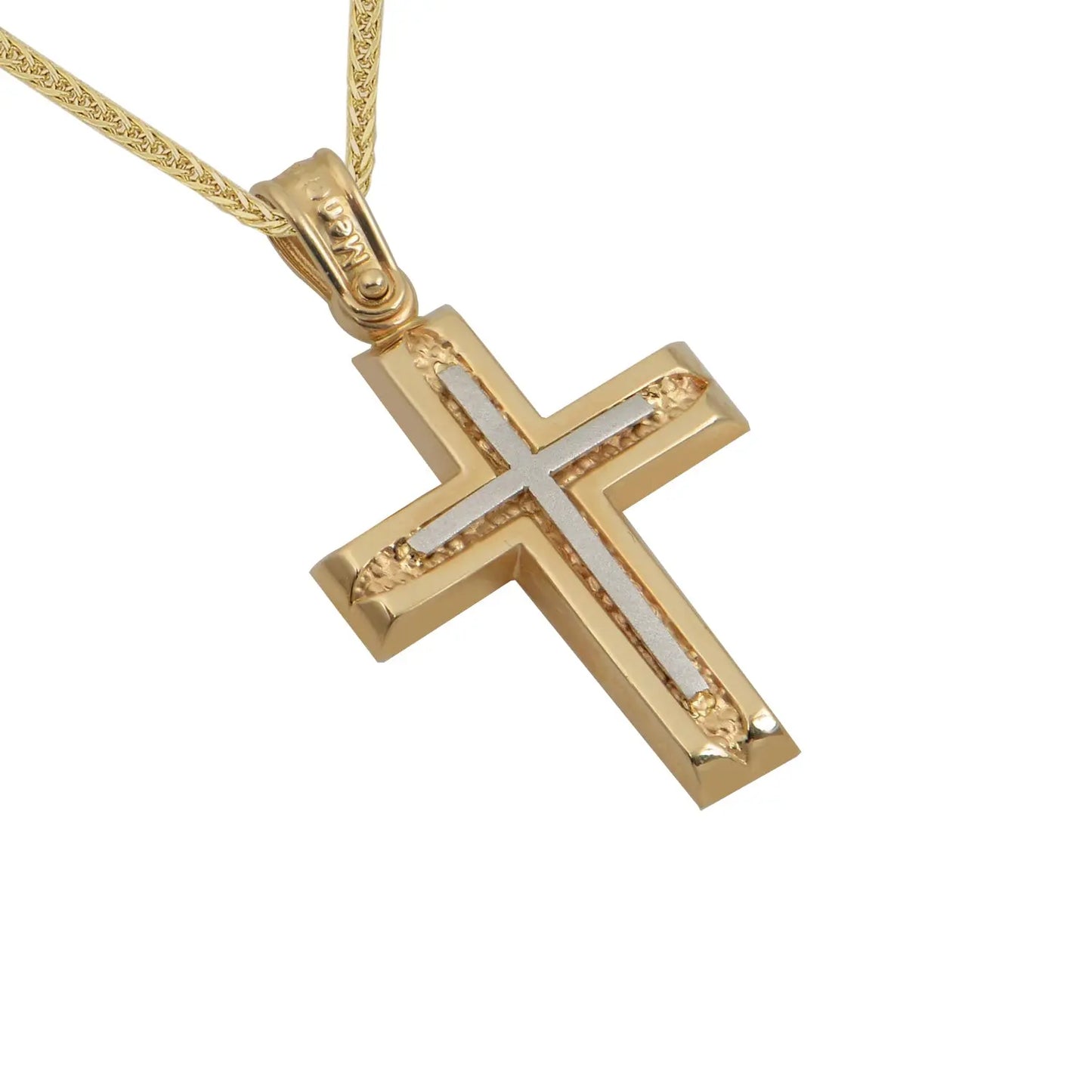Baptismal Cross STA400 Gold K14