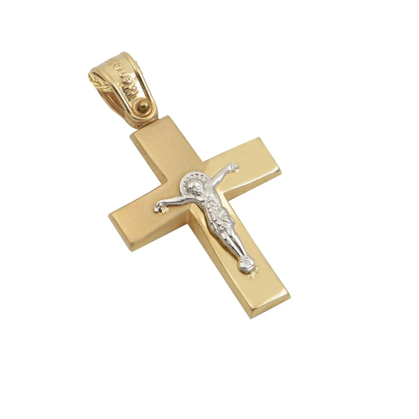 Βαφτιστικός Σταυρός STA416 Χρυσός 14ct