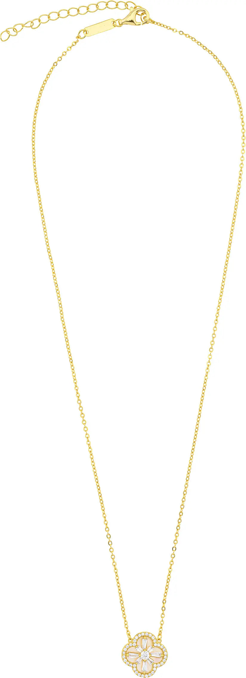 Breeze 413001.1 Gold Plated Silver Double Necklace