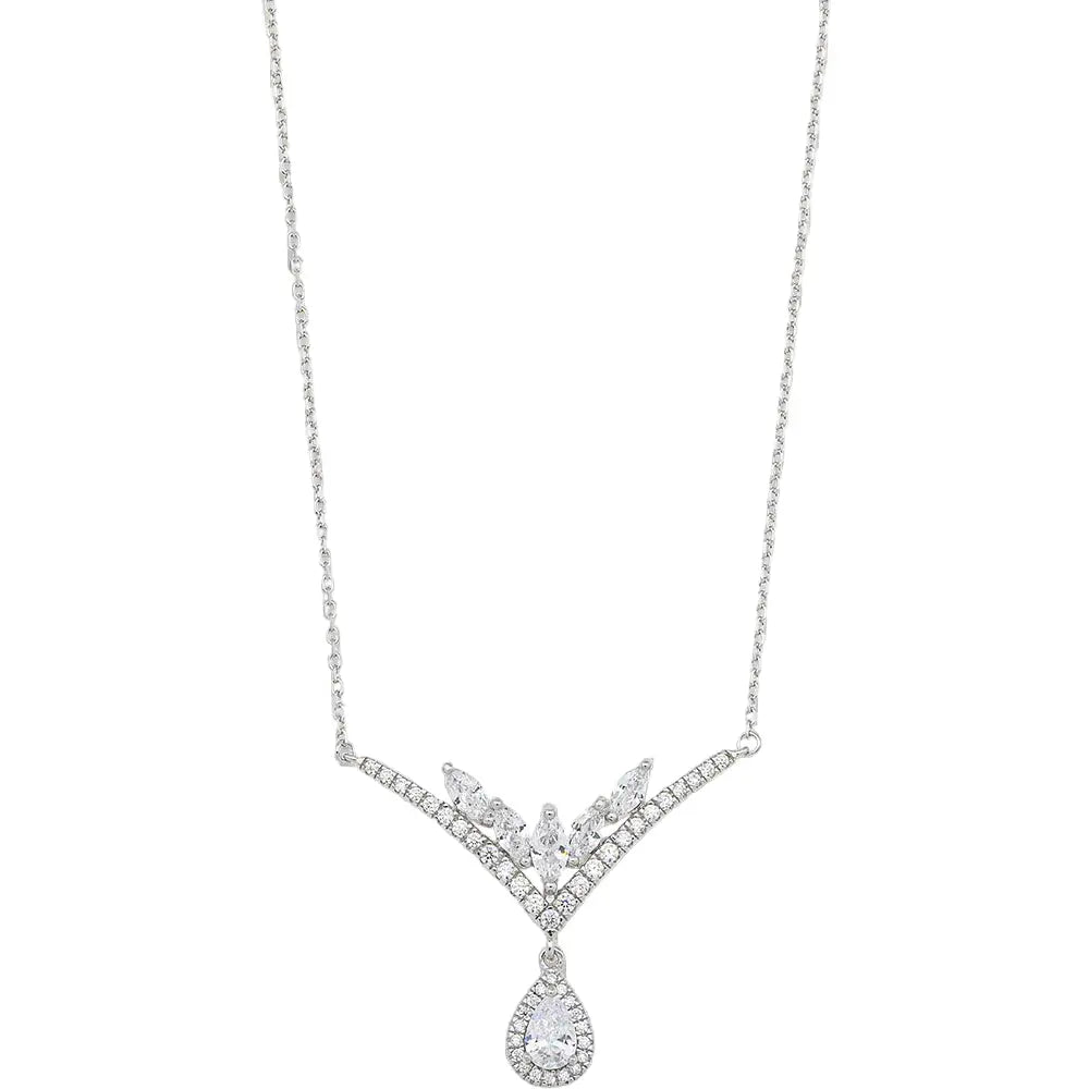 Breeze 413001.1 Gold Plated Silver Double Necklace