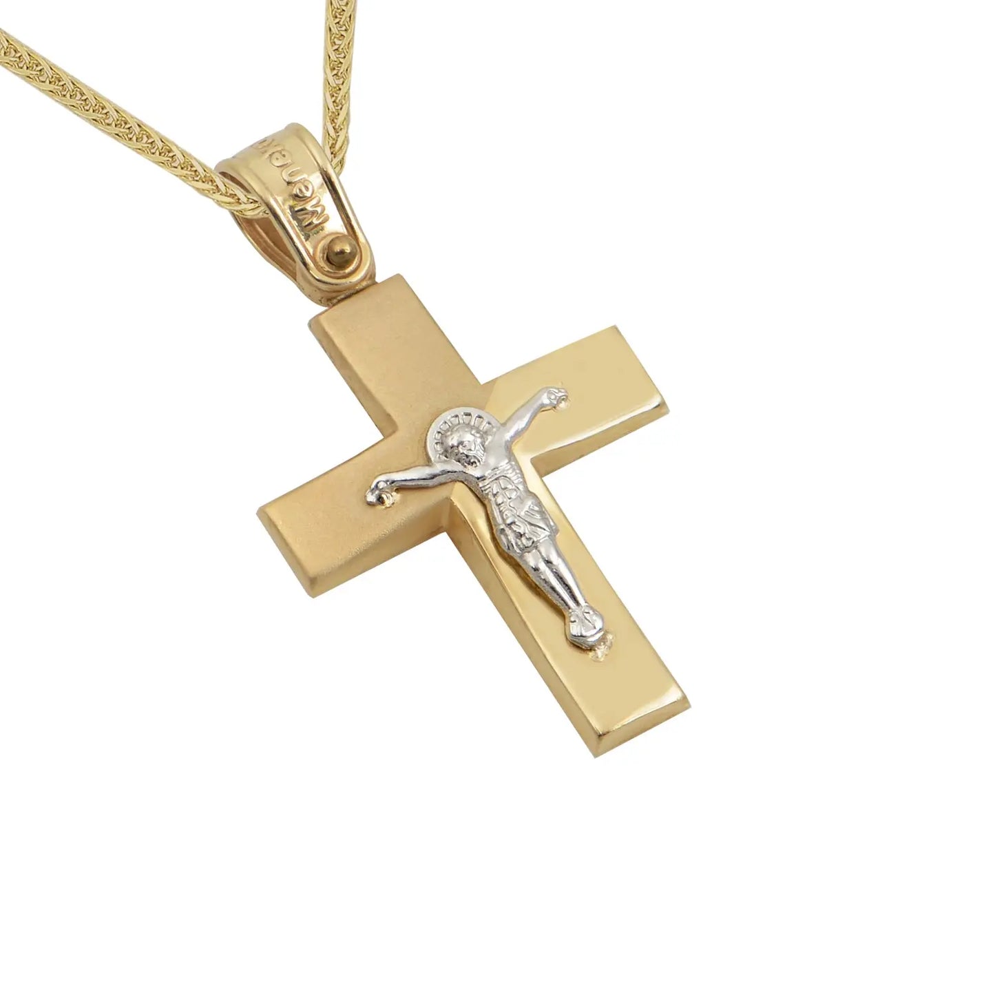 Baptismal Cross STA400 Gold K14