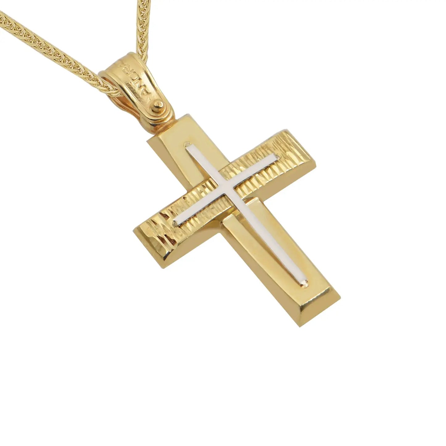 Baptismal Cross STA400 Gold K14