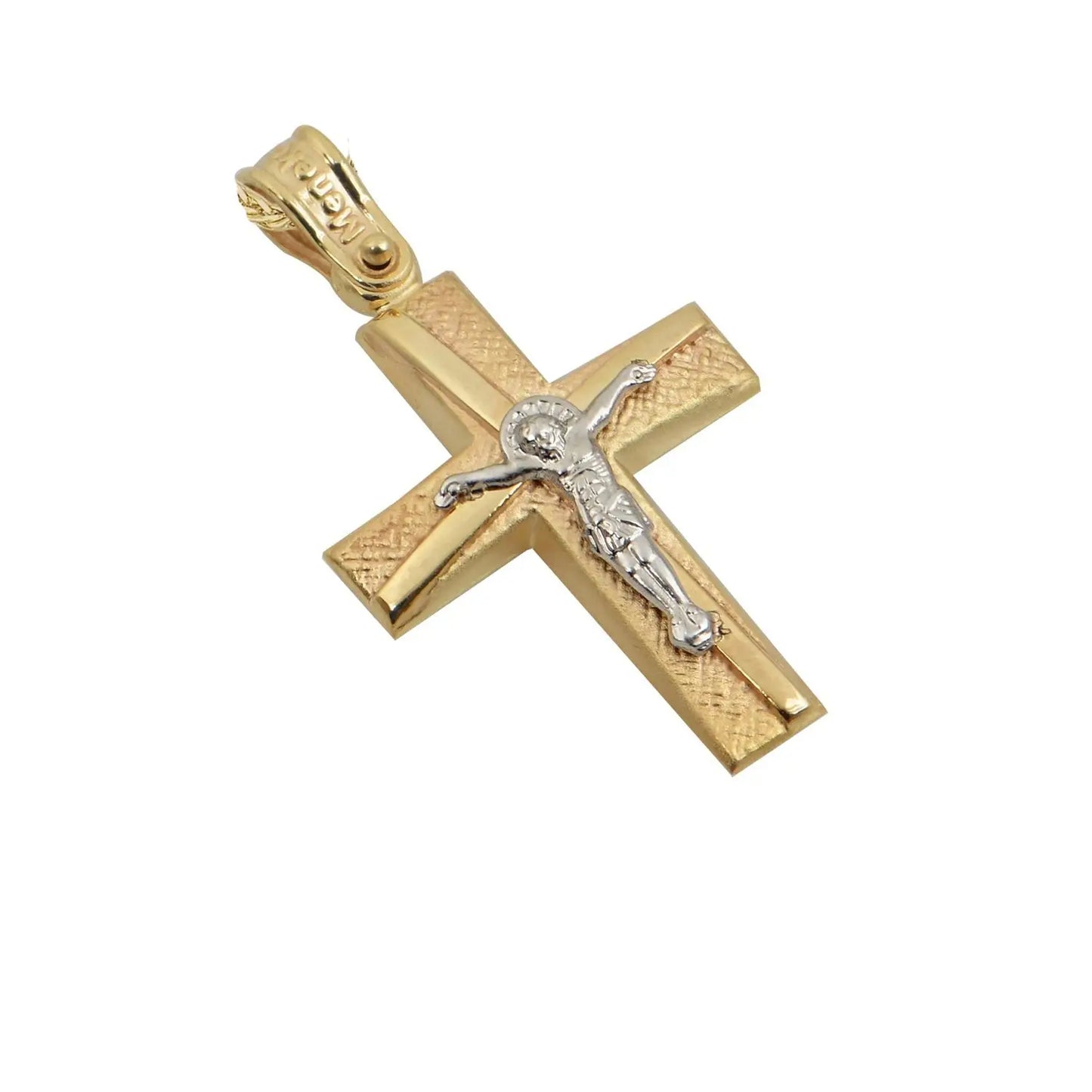 Βαφτιστικός Σταυρός STA420 Χρυσός 14ct