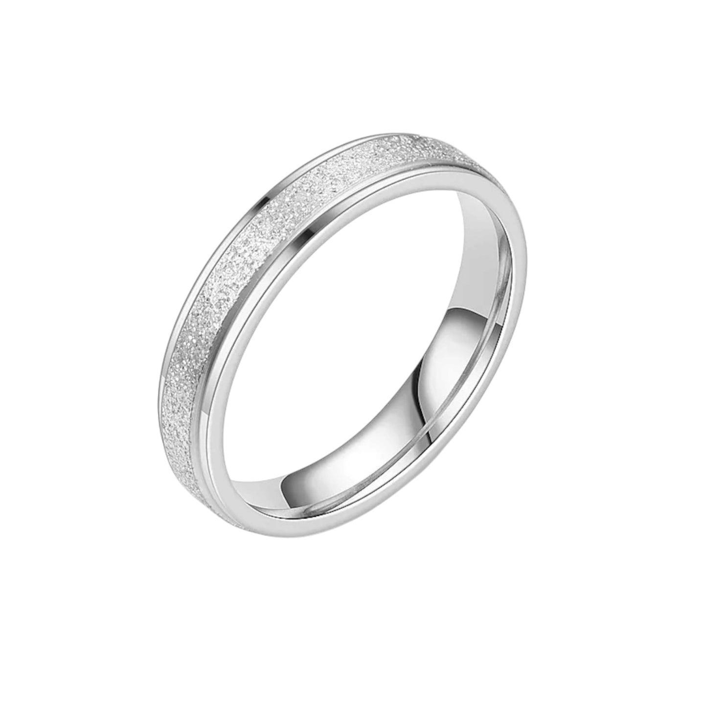 Wedding Ring 48433-54 Classic Stainless Steel 4.5mm