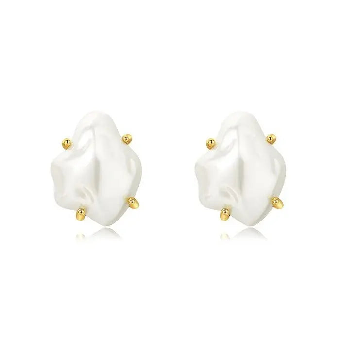 Earrings N02200G Steel Hoops with Multicolored Zirconia