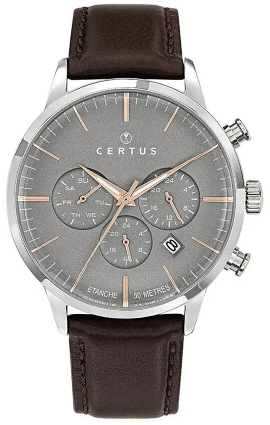 Certus 611139 Brown Leather Strap