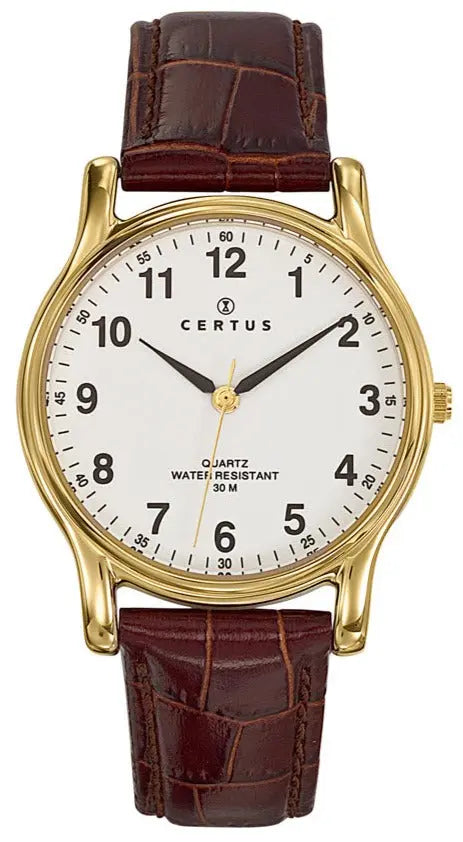 Certus 611231 Brown Leather Strap