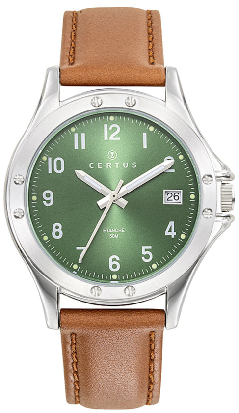 Certus 611308 Brown Leather Strap