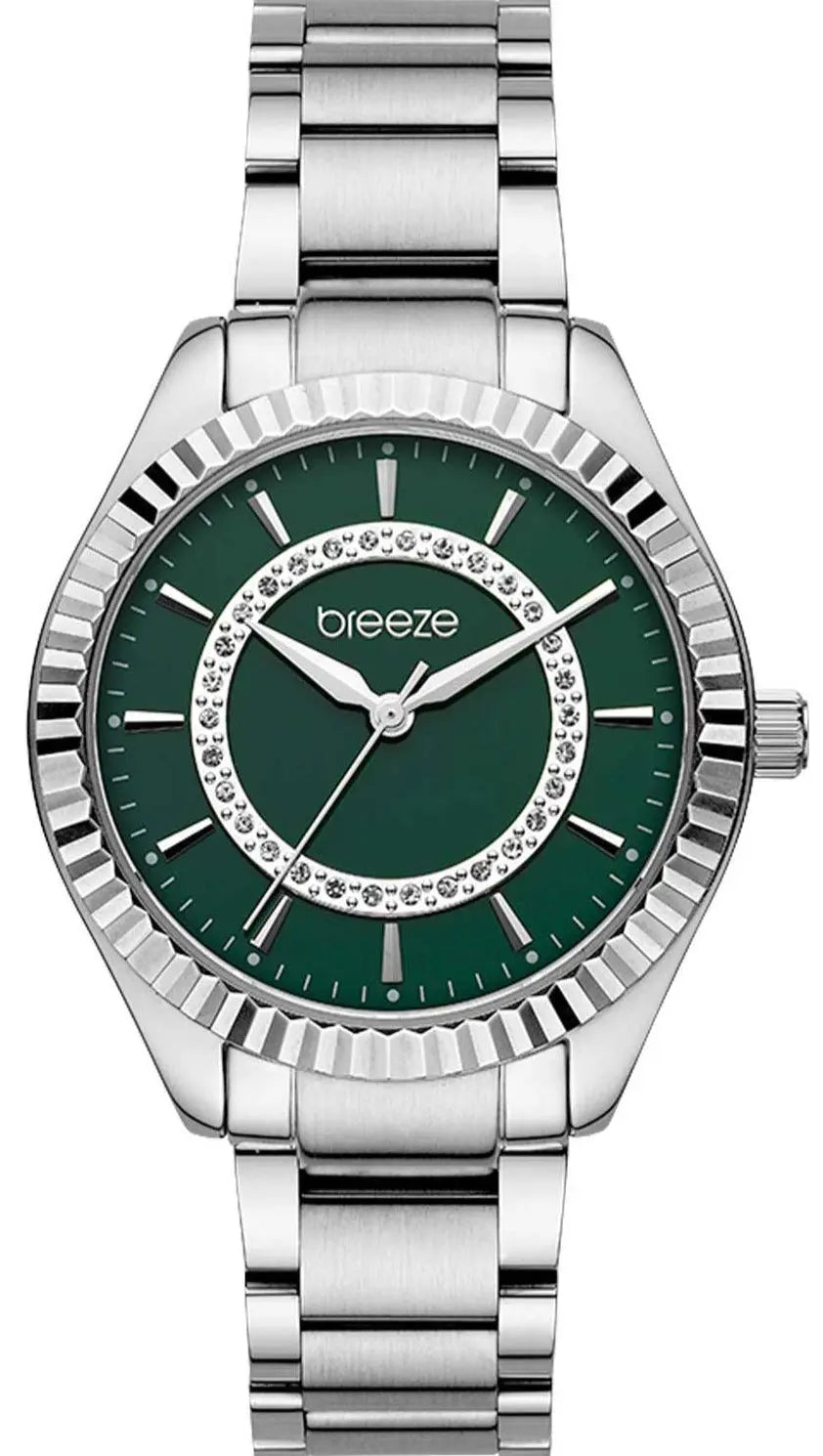 BREEZE 612471.6 Magnificent Swarovski Silver Stainless Steel Bracelet