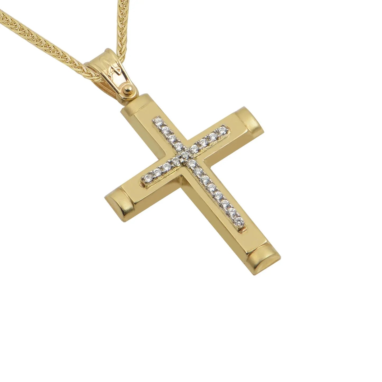 Baptismal Cross STA600 Gold K9