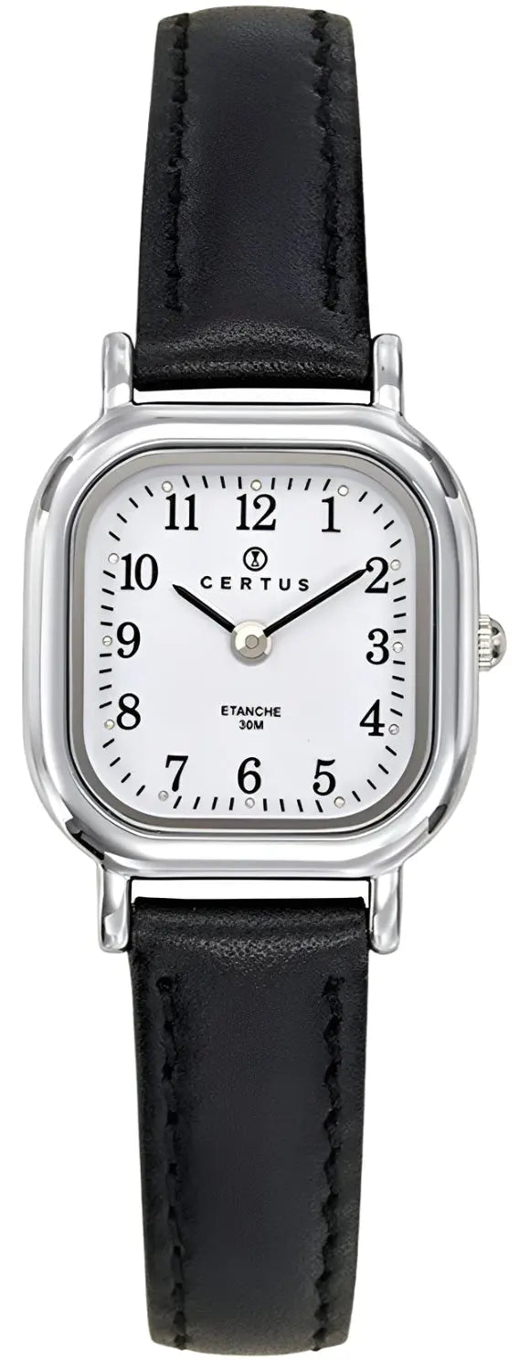 Certus 644402 Black Leather Strap