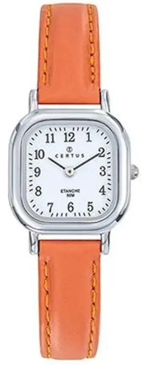 Certus 644556 Orange Leather Strap
