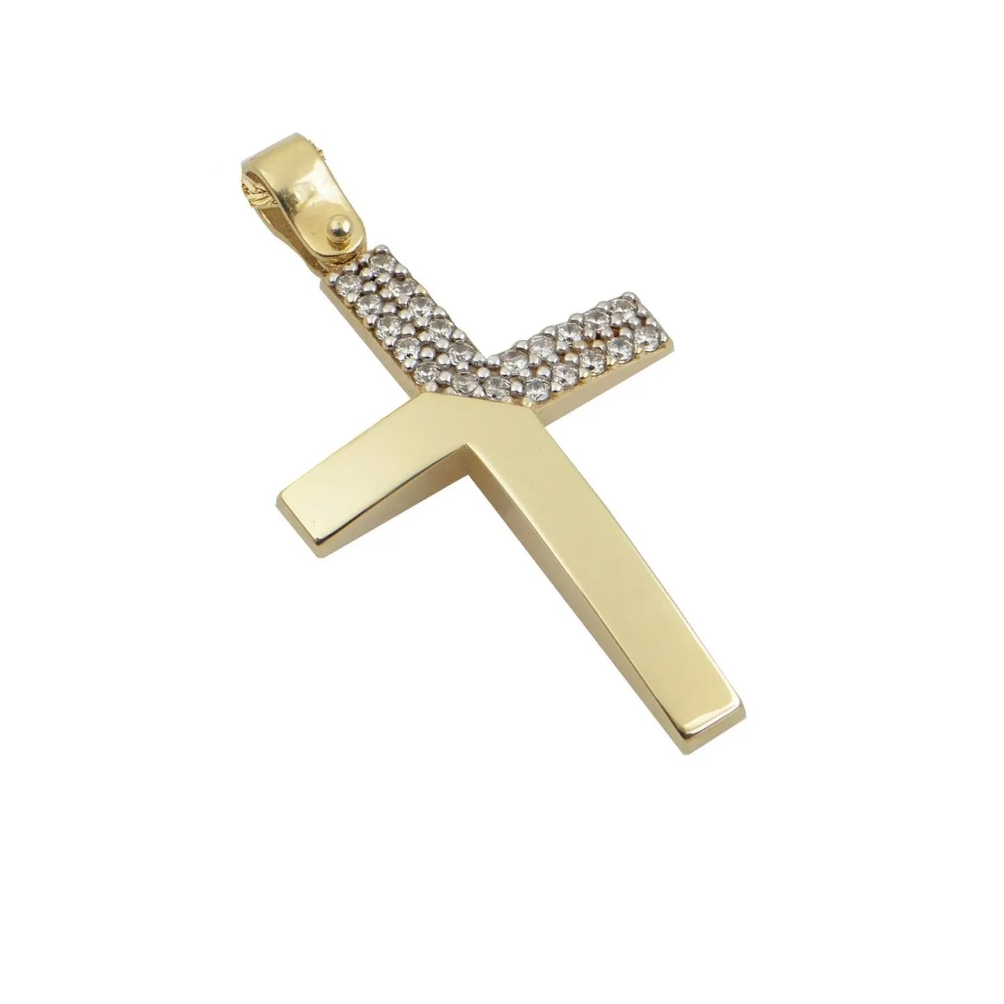 Baptismal Cross STA600 Gold K9
