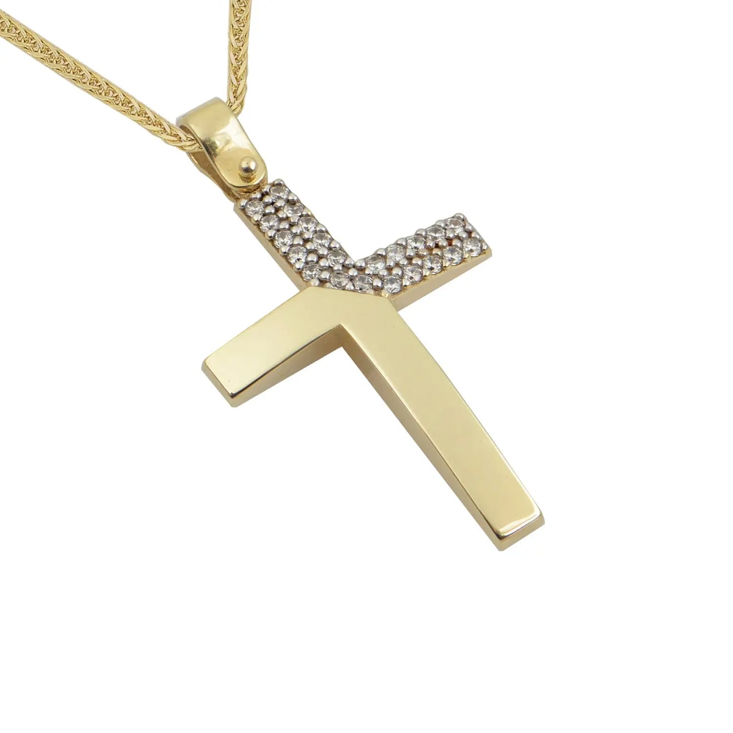Baptismal Cross STA600 Gold K9