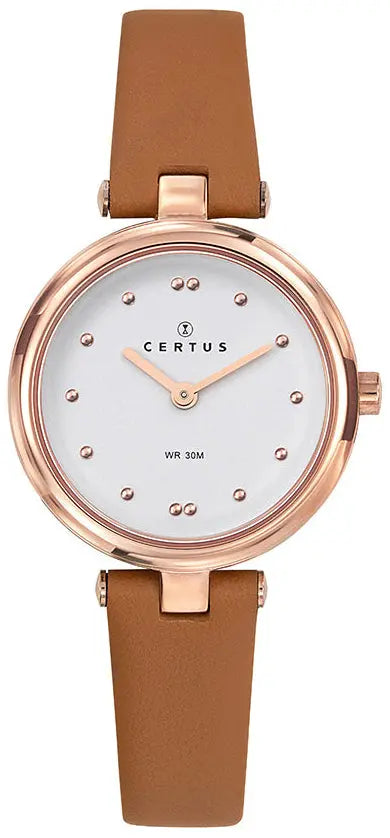 Certus 646260 Brown Leather Strap