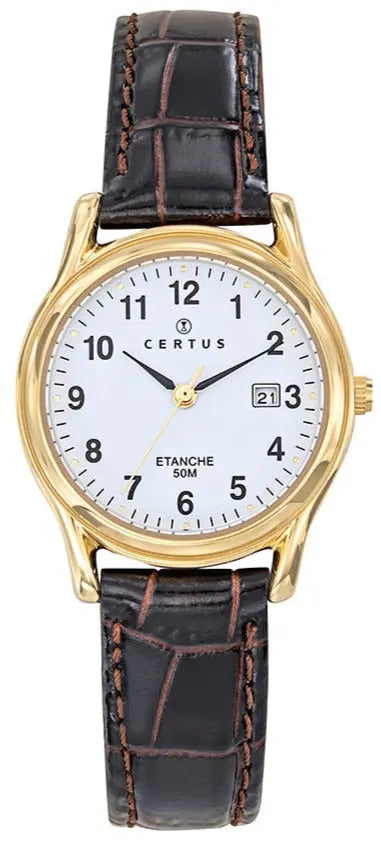 Certus 646330 Brown Leather Strap