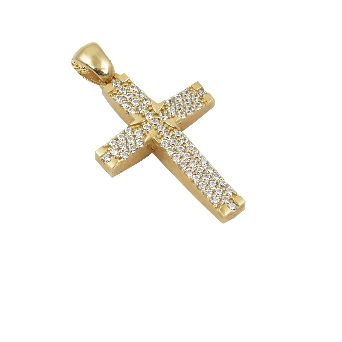 Baptismal Cross STA600 Gold K9